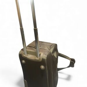 Tommy Bahama 20” Rolling Travel Bag metallic bronze color